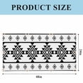 thumbnail image 3 of White Black Boho Fluorescent Light Covers, Southwest Ethnic Abstract Geometric Magnetic Light Covers for Ceiling Lights, Fluorescent Ceiling Shade Filters for Classroom Bedroom Office 4x2Ft x 1PCS, 3 of 8