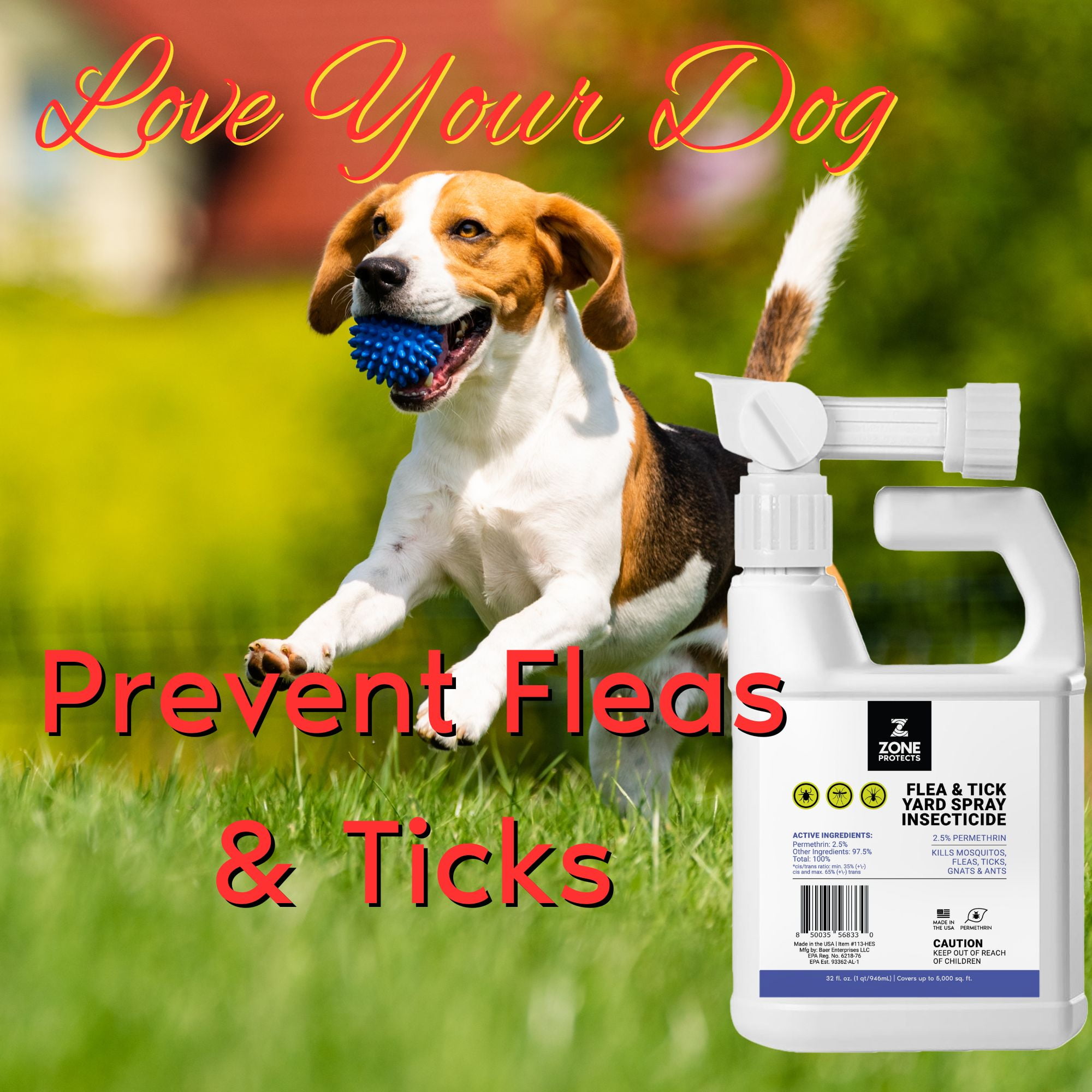 Tick Yard Spray Best Tick And Flea Treatment For Dogs Uk Z-Defense