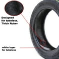 thumbnail image 6 of 10x2.5-6.5 Tubeless Tire fit motion L9  &  NIU KQi2, 6 of 10
