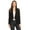 Black, variant on Women's Casual Long Sleeve Solid Open Blazer Jacket