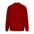 thumbnail image 5 of EchfiProm Mens Greflying Sweatshirts Christmas Funny Print Wine No Hood Crewneck Graphic Xmas Shirts for Men XL, 5 of 5