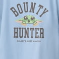thumbnail image 3 of Star Wars The Mandalorian And Grogu Bounty Most Wanted Youth T Shirt (Light Blue, XS-XL), 3 of 4