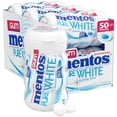 thumbnail image 4 of Mentos Pure White Sugar-Free Chewing Gum With Xylitol, Sweet Mint, Bulk, 50Piece Bottle (Pack Of 6), 4 of 5