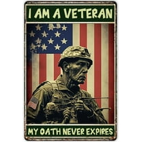 US Veteran Jigsaw Puzzles 70 Pieces For Adults - I Am A Veteran My Oath Never Expires American Soldier Wooden Puzzles For Adults And Family Home Decoration Family Entertainment Leisure