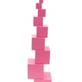 thumbnail image 3 of Montessori Pink Tower Wooden Cubes Beech Wood Sensorial Learning Toy 10 Piece Set, 3 of 9