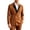 a01Brown, variant on LODIENY Men Double Breasted Blazer Slim Fit Contrast Lapel Collar Elegant Fashion Suit Jackets with Pockets for Dress Wedding Business Coffee S