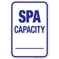 thumbnail image 1 of Spa Capacity Sign, Pool Sign,, 1 of 1