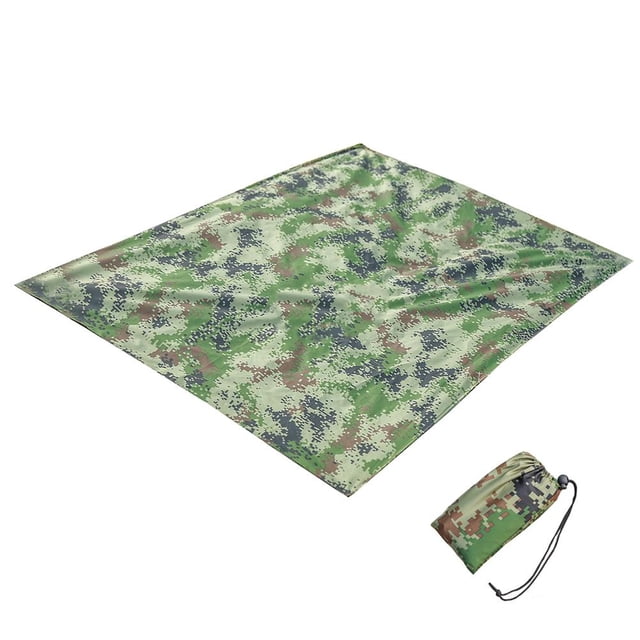 cámping Humedad Mat 2pcsPicnic al aire libre Camping Manta de playa impermeable Camuflaje JShteea El nuevo