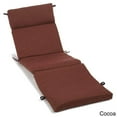 thumbnail image 4 of Blazing Needles 93475-REO-SOL-17 72 x 24 in. Solid Polyester Outdoor Chaise Lounge Cushion, Merlot, 4 of 5