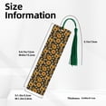 thumbnail image 3 of Kdxio Sunflowers And Bww Print Metal Tassel Bookmarks,Perfect Gift for Art Lovers and Bookworms Metal Bookmarks for Women, 3 of 8