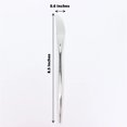 thumbnail image 2 of BalsaCircle 24 Silver 8" Heavy Duty Plastic Knives Disposable Wedding Party Catering, 2 of 7