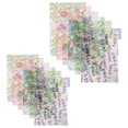 thumbnail image 3 of MasteelfCA Transparent PP Binder Dividers Colorful Index Labels Tabs (Assorted Color) ( A5+ A6 ), 3 of 9