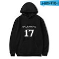 thumbnail image 1 of The Vampire Diaries Sweat à Capuche Ample Imprimé 2d pour Hommes et Femmes, 1 of 5