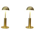 thumbnail image 4 of Baohd Dimmable Bedside Table Lamp Elegant Bar Decor Battery Powered Mushroom Gold 2Set, 4 of 6