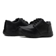 thumbnail image 3 of Zapato Escolar Casual Niño Juvenil Negro Agujeta 20.5 Yuyin, 3 of 8