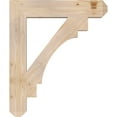 thumbnail image 3 of Ekena Millwork 5 1/2"W x 32"D x 38"H Merced Craftsman Smooth Bracket, Douglas Fir, 3 of 4