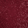thumbnail image 3 of Zelouf Ariel Line Sequin Mesh , Sewing, DIY, Crafts Fabric by the Yard, Arresting Burgundy, 1 Yard, 3 of 3