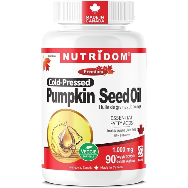 Nutridom Pumpkin Seed Oil Capsules 1000 mg