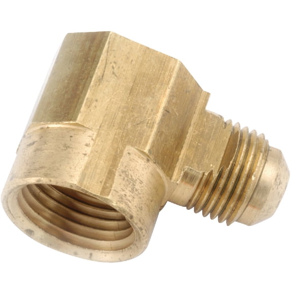 ANDERSON METALS 754050-0806 1/2" FL x 3/8" FPT Flare Elbow