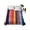 Multicolor, variant on Twin Flat Sheet 66"x96", Colorful Striped Soft Lightweight Bedding Flat Sheets Only, Modern Rainbow Abstract Graffiti Art Brushed Microfiber Top Bed Sheet, Breathable StainResistant Bedsheets