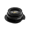 thumbnail image 1 of NRG SRK-250 Black Aluminum GEN 2.5 Racing Performance Steering Wheel Quick Release Adapter Fit 2-Way 6-Hole Pattern Design, 1 of 2