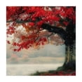 thumbnail image 4 of JRXY Autumn Leaves Square Fitted Tablecloth 100% Polyester Fiber Dining Table Protector 40*40, 4 of 8