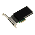 thumbnail image 3 of PCIe Card Network Controller 2.5G X4 LAN Gigabit Ethernet 4 Ports RJ45 Quad Chipset Support 10 100 1000 2500 1G 2.5G, 3 of 6