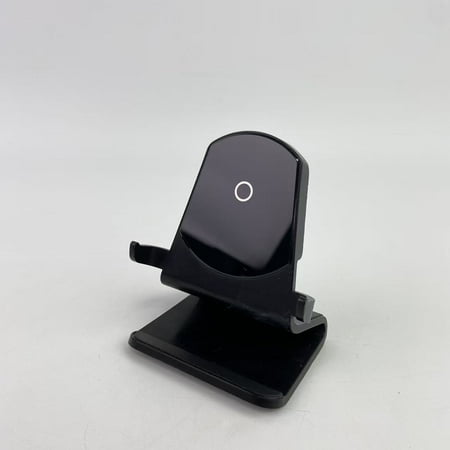 SolidSafe 15W Fast Wireless Charger Wireless Phone Charger Stand (Black)