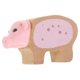 thumbnail image 4 of Colorful Miniature Piggy Figurines for Decor Cute Small Pig Model Wooden and Plastic Material 2.5 Inch, 4 of 5