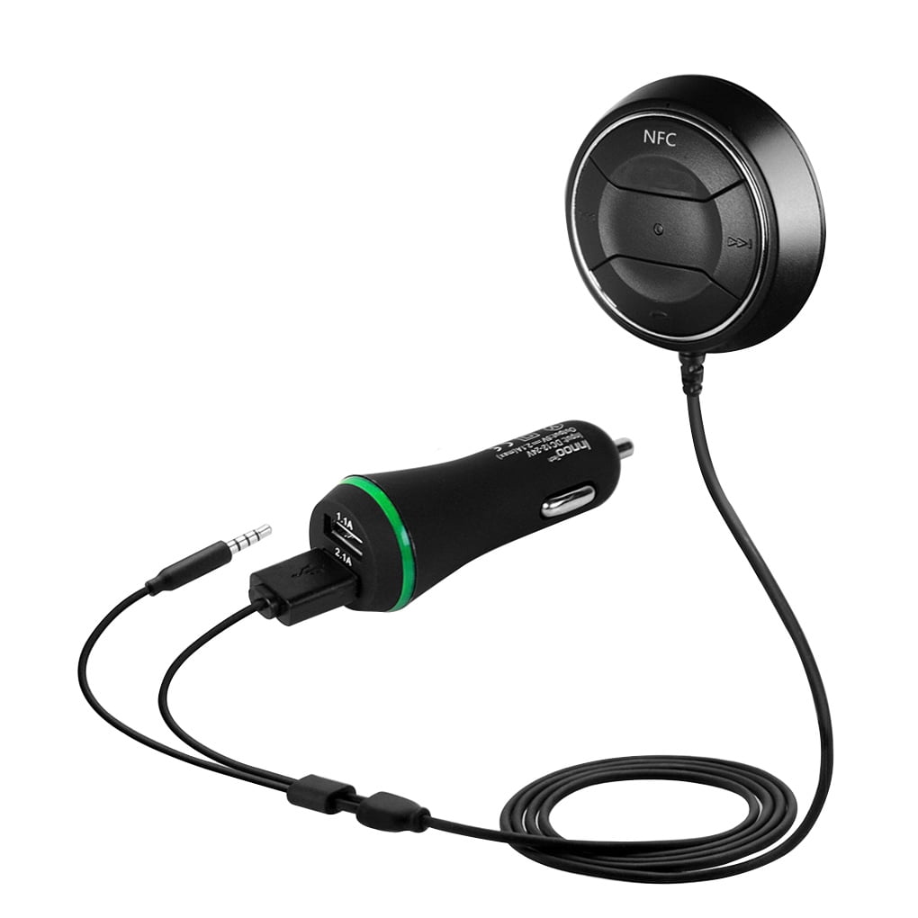 DTOWER Wireless Receiver Car Handsfree Phone Call Music Audio 4.0 Receiver