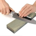 thumbnail image 3 of CoreLiving Whetstone Knife Sharpener 2-Sided Sharpening Stone with Silicon Oxide Grit 6-Inch Fine Coarse Waterstone for Kitchen Hunting Tools, 3 of 5