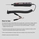 thumbnail image 5 of M Buder MAYILON HT86A Probador de Circuitos Automotrices Luz LED Digital 2-100V CC Pluma de Prueba de Voltaje Bidireccional de Alta Resistencia (22 cm / 8.66 in), 5 of 9