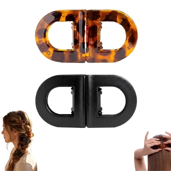 Magnetic Hair Clips – Strong Hold No-Slip Magnetic Hair Styling Clips, Seamless 2-in-1 Design for Easy Everyday Hairstyles, Gentle on All Hair Types Strong Hold