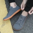 thumbnail image 7 of Gexuosn Barefoot Walking Shoes Wide Toe Mens Sneakers Comfortable Casual Shoes Zero Drop Minimalist Shoes Breathable Lightweight Shoes 10.5 Wide,Dark Gray, 7 of 7