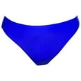 thumbnail image 4 of NIEWTR Women's High Waisted Bikini Bottom Full Coverage Retro Tummy Control Swimusuit Bottom(Blue,L), 4 of 5