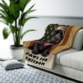 thumbnail image 3 of Freedom Paws Patriotic Scottish Terrier Vintage Memorial Day Cozy Sherpa Blanket Scottie Dog Lover Gifts Warm Soft Throw Blanket - 12006, 3 of 5