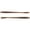 Brown/Black, variant on LIVETARGET Straight Tail Worm 6.5" Black/Blue