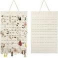 thumbnail image 3 of Earring Organizer Hanging Holder, Holds up To 330 Pairs, Wall Mount Display Holder Stud Earrings, 3 of 4