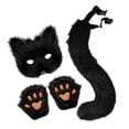 thumbnail image 3 of Conjunto de disfraz de Cosplay Yuyangstore Halloween negro, 3 of 8