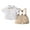 White, variant on Douhoow Summer Gentleman Outfits for Toddler Boys Short Sleeve Bowtie White Shirt Suspender Shorts 1 2 3 4 5 Years Kid Boy Elegant Suits