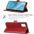 thumbnail image 3 of OnePlus 8T / OnePlus 8T 5G Case, Wallet Folio Flip PU Leather Magnetic Buckle Slim Back Cover Built-in Card Holder Slot and Stand for OnePlus 8T / OnePlus 8T 5G (Red), 3 of 6