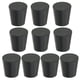 thumbnail image 1 of Tapones de Caucho Sólido Uxcell Tapones de Sello de Laboratorio Tapón de Caucho Tapones para Tubos de Ensayo para Sellado de Frascos y Tubos de Agua Negro 3#, 1 of 6