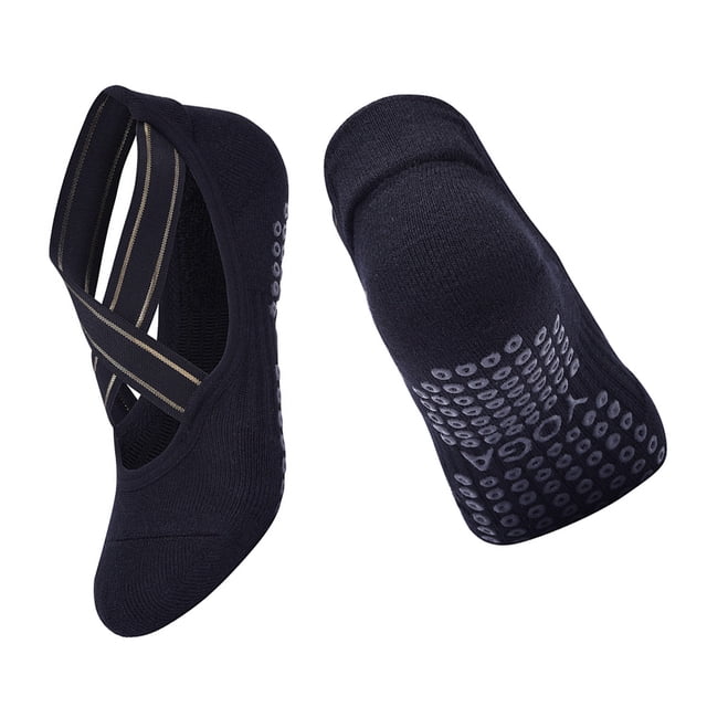 Advancent Calcetines de Yoga profesionales, medias de mujer ligeras resistentes al desgaste, medias portátiles antideslizantes, calcetín de Uniforme atlético