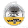 thumbnail image 2 of Disco Sierra P/madera7-1/4 24 Dientes C5/8 Pretul Pretul ST-724P, 2 of 2