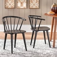thumbnail image 2 of TMS Florence Indoor Dining Chair, Set of 2, Walnut, 2 of 7