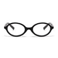 thumbnail image 3 of Gafas presbioscópicas estilo femenino, montura negra nerd, montura de detección avanzada anti-luz azul para hombres, gafas presbioscópicas con dientes de metal, 3 of 4