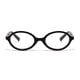 thumbnail image 2 of Gafas presbioscópicas estilo femenino, montura negra nerd, montura de detección avanzada anti-luz azul para hombres, gafas presbioscópicas con dientes de metal, 2 of 4