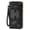 Black, variant on Wallet Women Leather RFID Blocking Wristlet wallets Ladies Clutch with Floral Pattern for Phone and Card