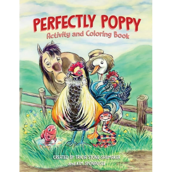 Perfectly Poppy Activity and Coloring Book, (Paperback)