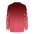 thumbnail image 5 of Futezty Christmas Sweatshirts for Women Funny Long Sleeve Xmas Tree Snowman Reindeer Lightweight Tunic Pullover Tops, 5 of 6